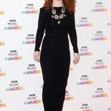 Jess Glynne en la entrega de los BBC Music Awards 2014