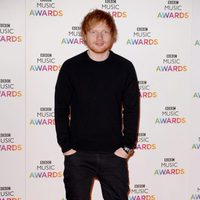 Ed Sheeran en la entrega de los BBC Music Awards 2014