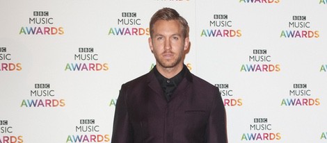 Calvin Harris en la entrega de los BBC Music Awards 2014