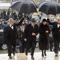 Los Reyes de Suecia en el funeral de Fabiola de Bélgica