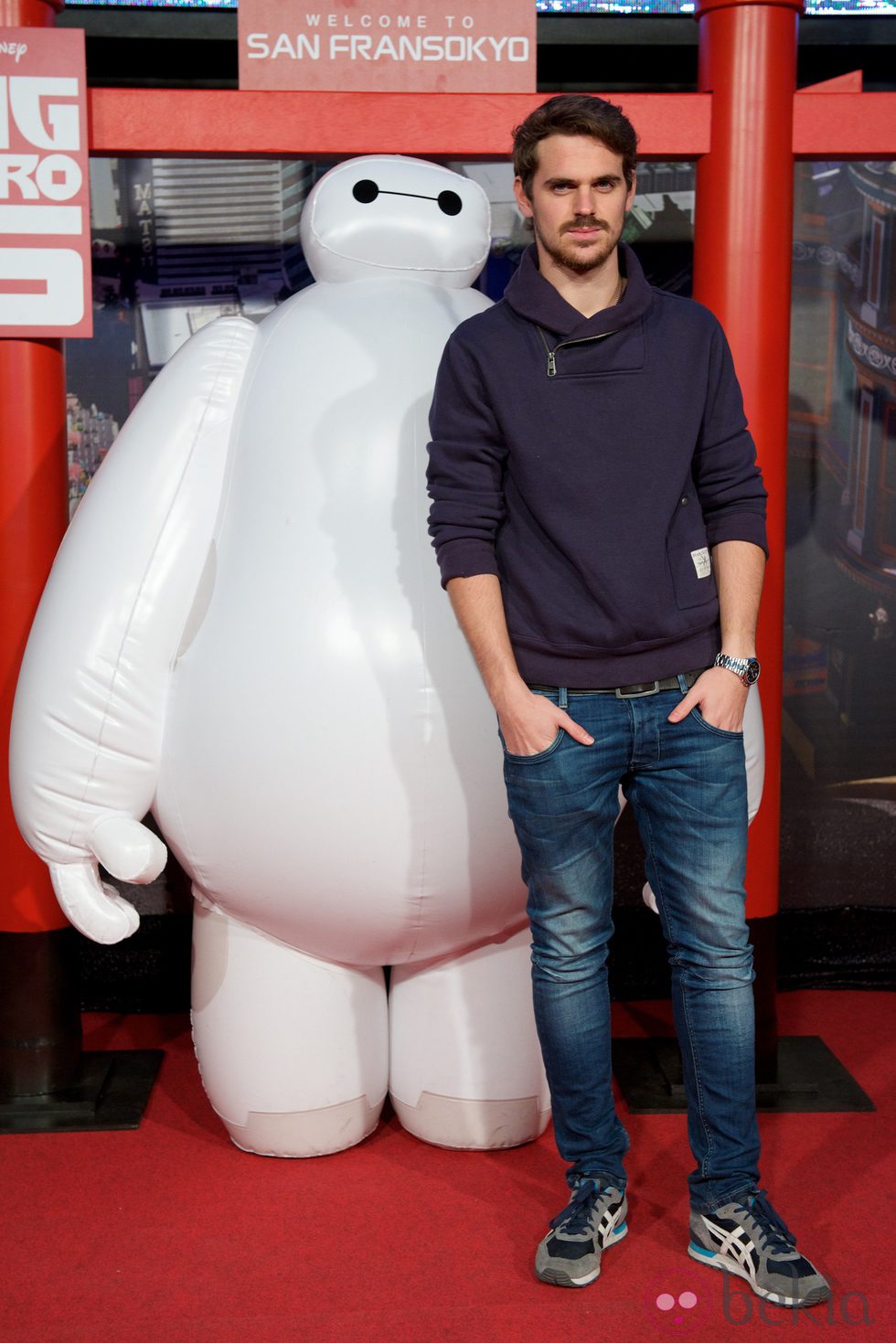 Gonzalo Ramos en el estreno de 'Big Hero 6' en Madrid