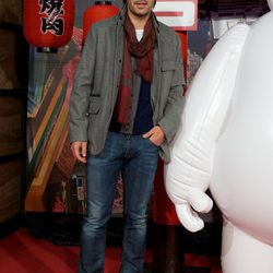 Fernando Morientes en el estreno de 'Big Hero 6' en Madrid