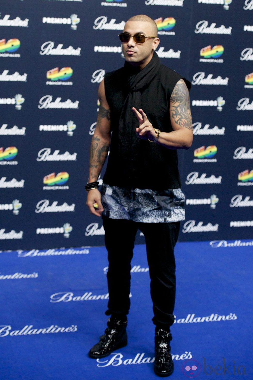 Wisin en los Premios 40 Principales 2014