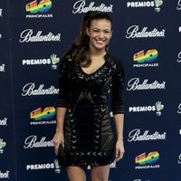 Elisa Mouliaa en los Premios 40 Principales 2014