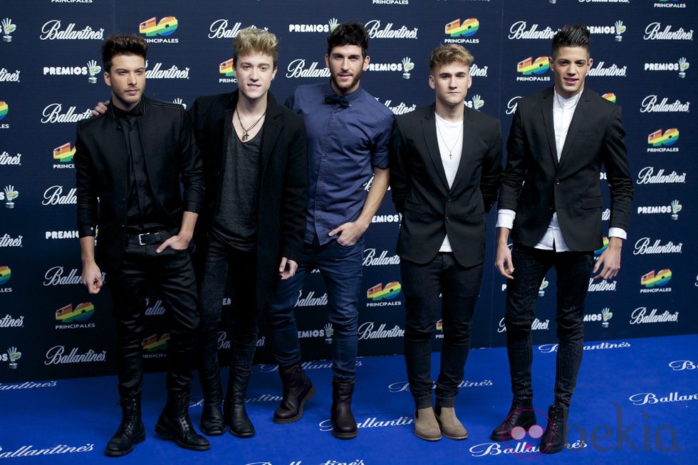 Auryn en los Premios 40 Principales 2014