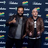 Carlos Jean y DJ Nano en los Premios 40 Principales 2014