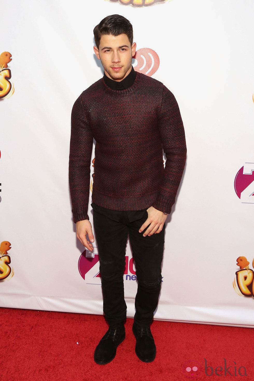 Nick Jonas acude al Jingle Ball 2014 en Nueva York