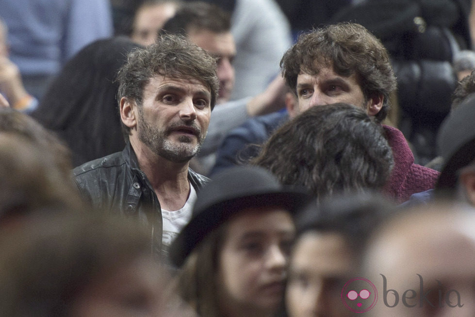 Fernando Tejero en el concierto de Sabina en Madrid