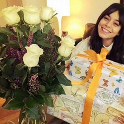 Vanessa Hudgens el día de su 26º cumpleaños