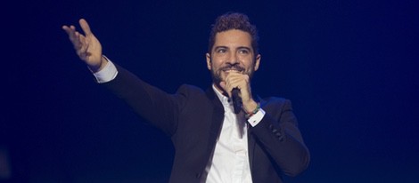 David Bisbal en el último concierto del año 2014 en el Palacio de los Deportes de Madrid