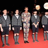 Stromae en la entrega de los premios NRJ Awards 2014 en Cannes