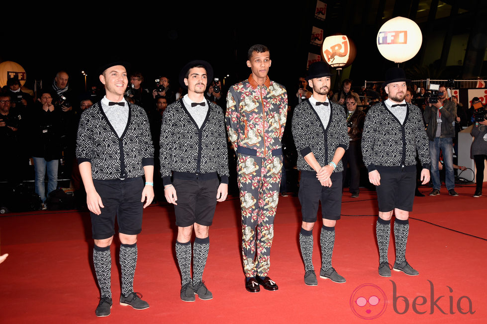 Stromae en la entrega de los premios NRJ Awards 2014 en Cannes