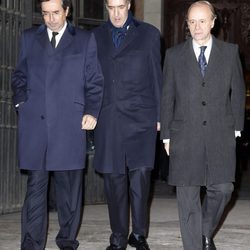 Jaime de Marichalar en el funeral de la Duquesa de Alba en Madrid