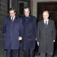 Jaime de Marichalar en el funeral de la Duquesa de Alba en Madrid