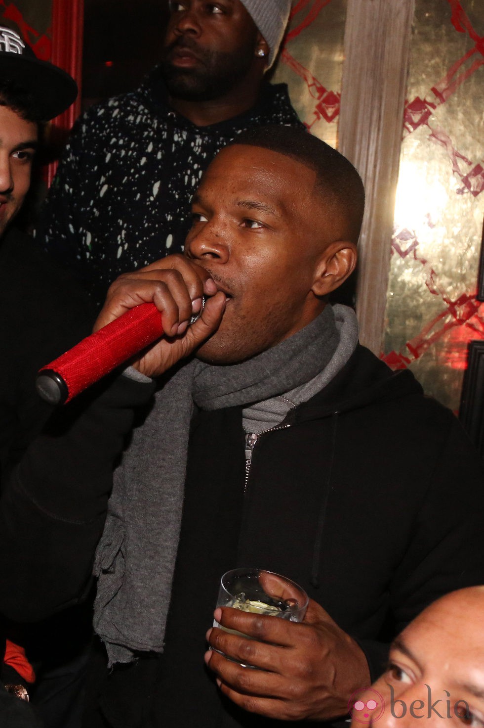 Jamie Foxx celebra su cumpleaños en el Avenue de Nueva York