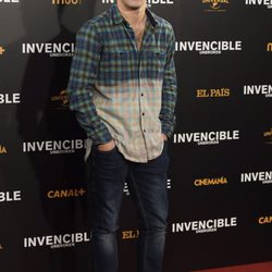 Ricardo Gómez en el estreno de 'Invencible' en Madrid