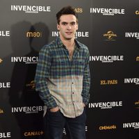 Ricardo Gómez en el estreno de 'Invencible' en Madrid