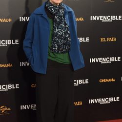 María Belón en el estreno de 'Invencible' en Madrid