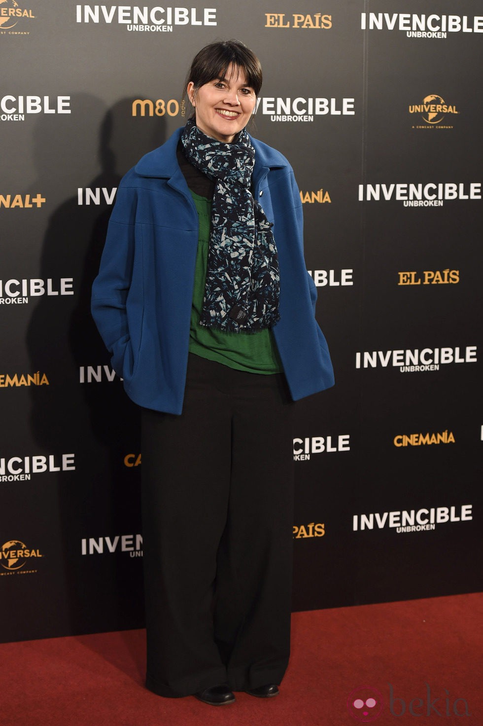 María Belón en el estreno de 'Invencible' en Madrid