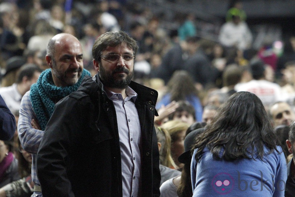 Jordi Évole en el concierto de Joaquín Sabina en Madrid