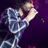 Melendi en su concierto de presentación de su disco 'Un alumno más'