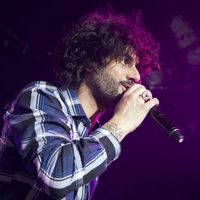 Melendi en su concierto de presentación de su disco 'Un alumno más'