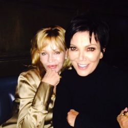 Melannie Griffith y Kris Jenner son buenas amigas