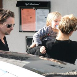 Kate Hudson y Matt Bellamy pasan juntos un día familiar tras separarse