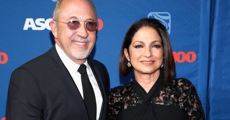 Emilio y Gloria Estefan en los premios ASCAP 2014 de Nueva York