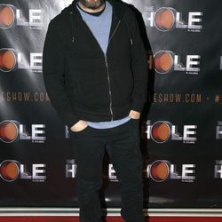 Antonio Molero en el estreno de Anabel Alonso como maestra de ceremonias de 'The Hole'