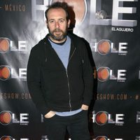 Antonio Molero en el estreno de Anabel Alonso como maestra de ceremonias de 'The Hole'