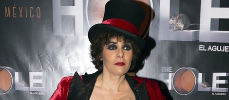 Anabel Alonso en su estreno como maestra de ceremonias de 'The Hole'