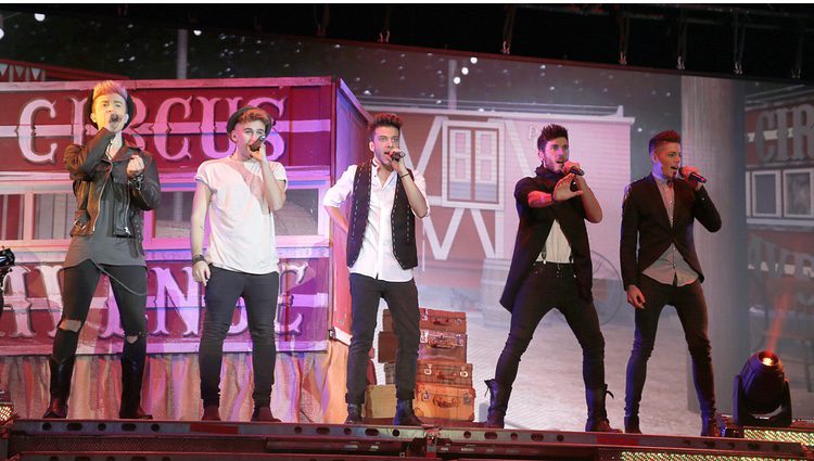 Auryn en su concierto en Madrid