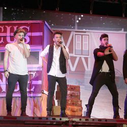 Auryn en su concierto en Madrid