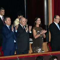 Carolina y Alberto de Mónaco contemplan el Bolshoi Ballet en Monte-Carlo