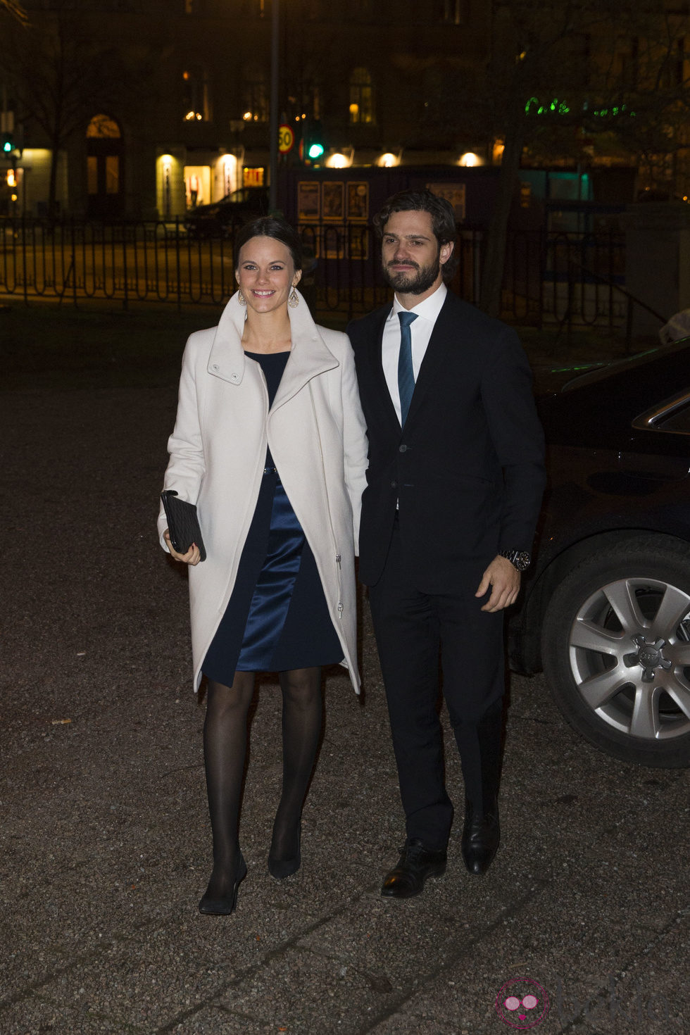 Carlos Felipe de Suecia y Sofia Hellqvist en un concierto de Navidad