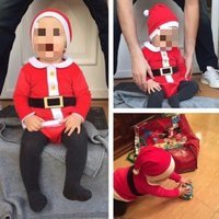 Martín Casillas Carbonero se convierte en Papá Noel