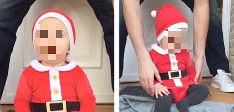 Martín Casillas Carbonero se convierte en Papá Noel