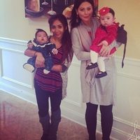 Snooki y JWoww felicitan la Navidad 2014 con sus hijas Giovanna y Meilani