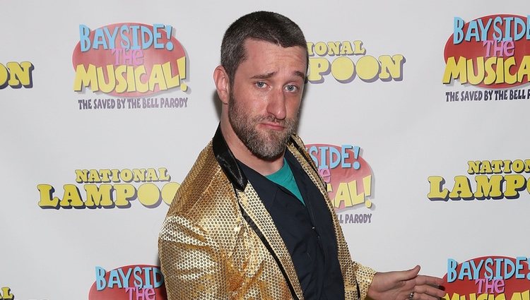 Dustin Diamond en el estreno de 'Bayside! The Musical!' en Nueva York