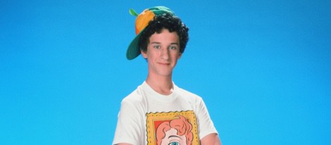 Dustin Diamond como Screech Powers en la serie 'Salvados por la Campana'