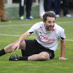 Daniel Guzmán en el partido benéfico 'artistas vs. toreros'