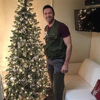 Hugh Jackman celebra la Navidad