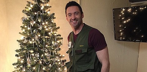 Hugh Jackman celebra la Navidad