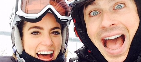 Ian Somerhalder y Nikki Reed disfrutando juntos de las vacaciones navideñas