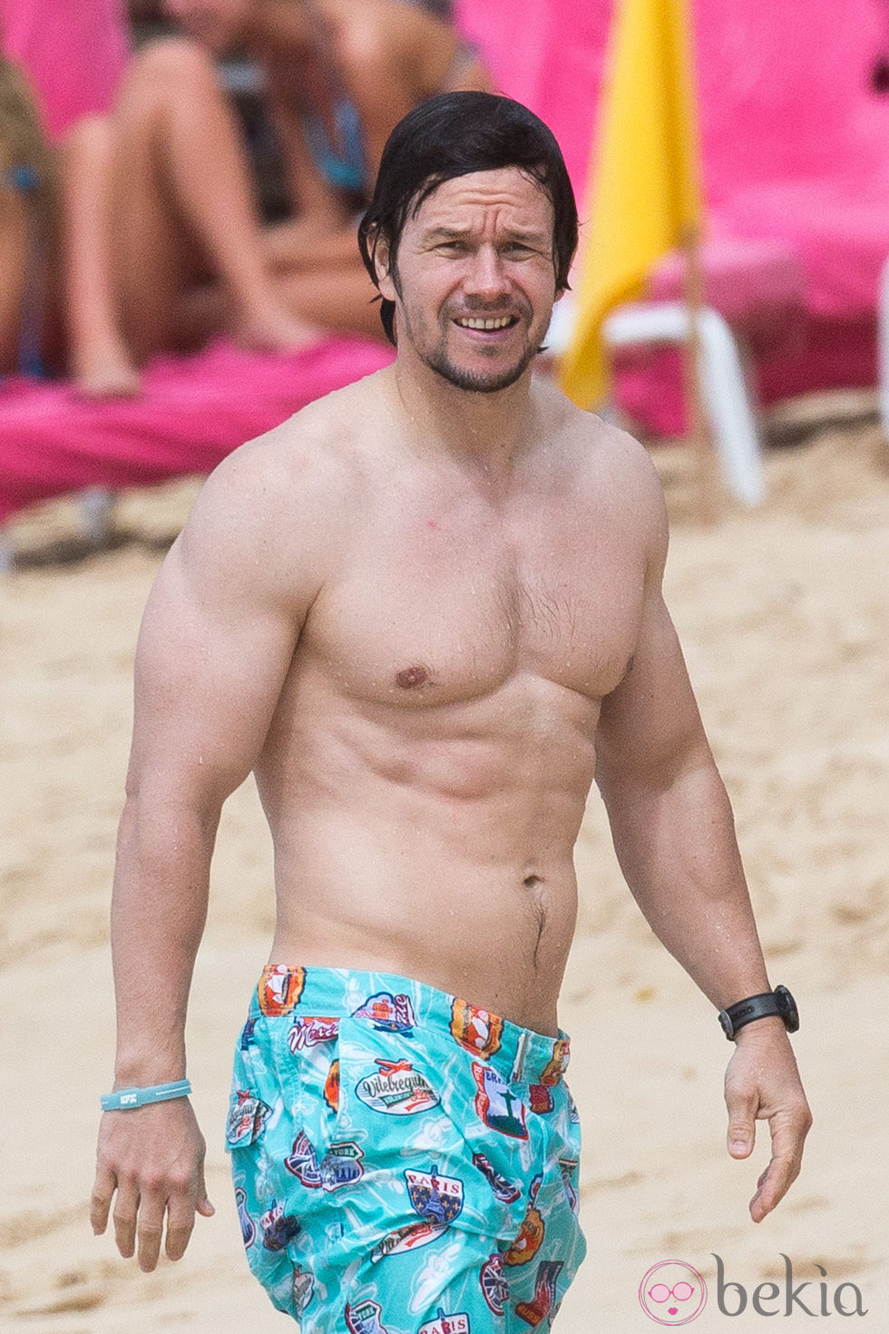 Mark Wahlberg en sus vacaciones navideñas en Barbados