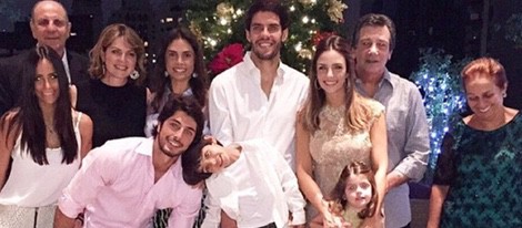 Kaká y Caroline Celico pasan el día de Navidad juntos tras anunciar su separación