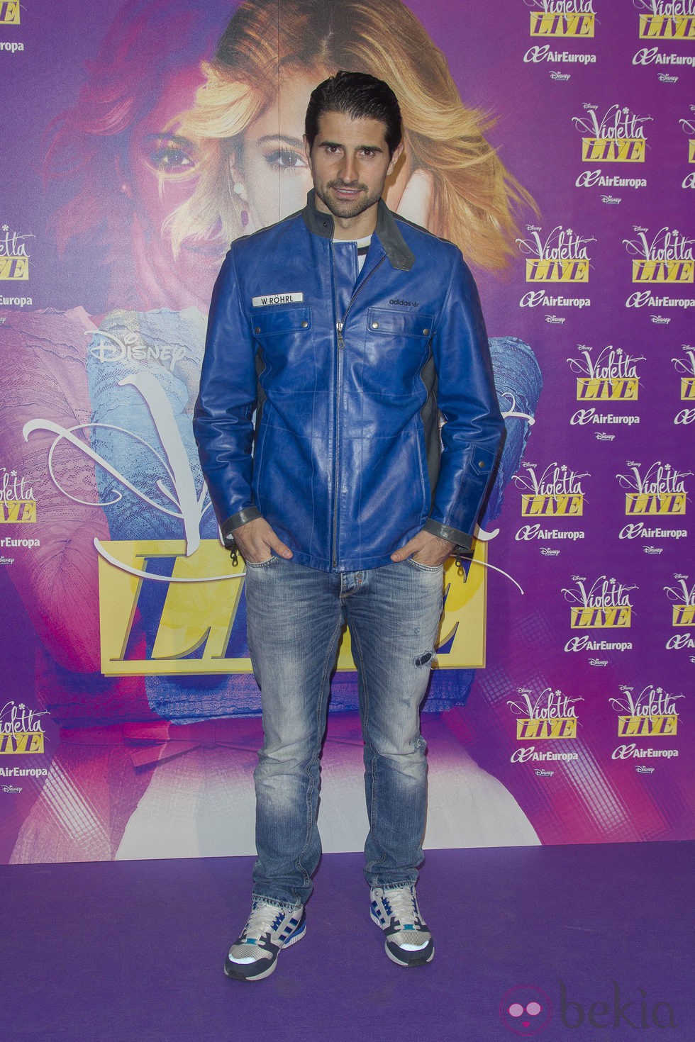 Rubén de la Red en el concierto de Violetta en Madrid