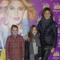 Nuria González en el concierto de Violetta en Madrid