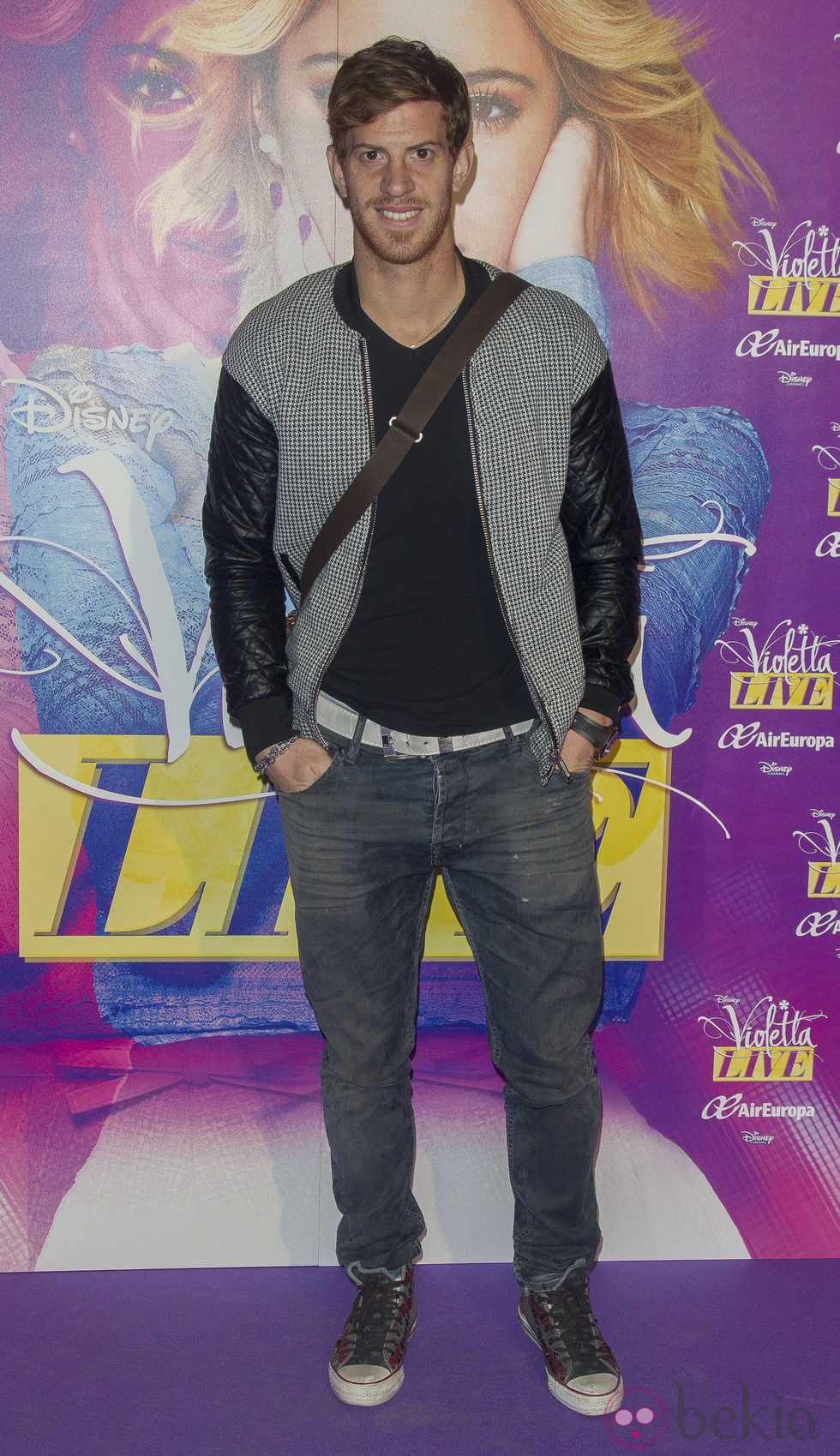 Cristian Ansaldi en el concierto de Violetta en Madrid